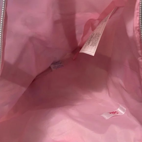 Justice Girls Pink White Cheetah Print Barbiecore Barbie Inspired Tote Bag - Picture 2 of 6